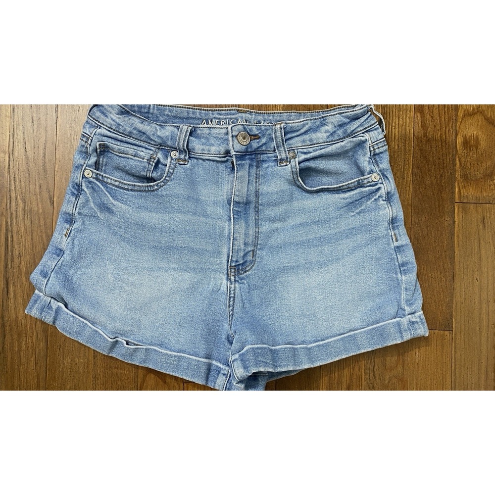 Women's‎ Denim Shorts Causal Beachy Stretch Comfy Hiking American Eagle Size 6